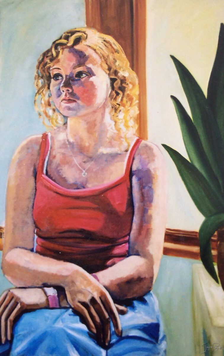 Katie by contemporary British artist Jayne pope