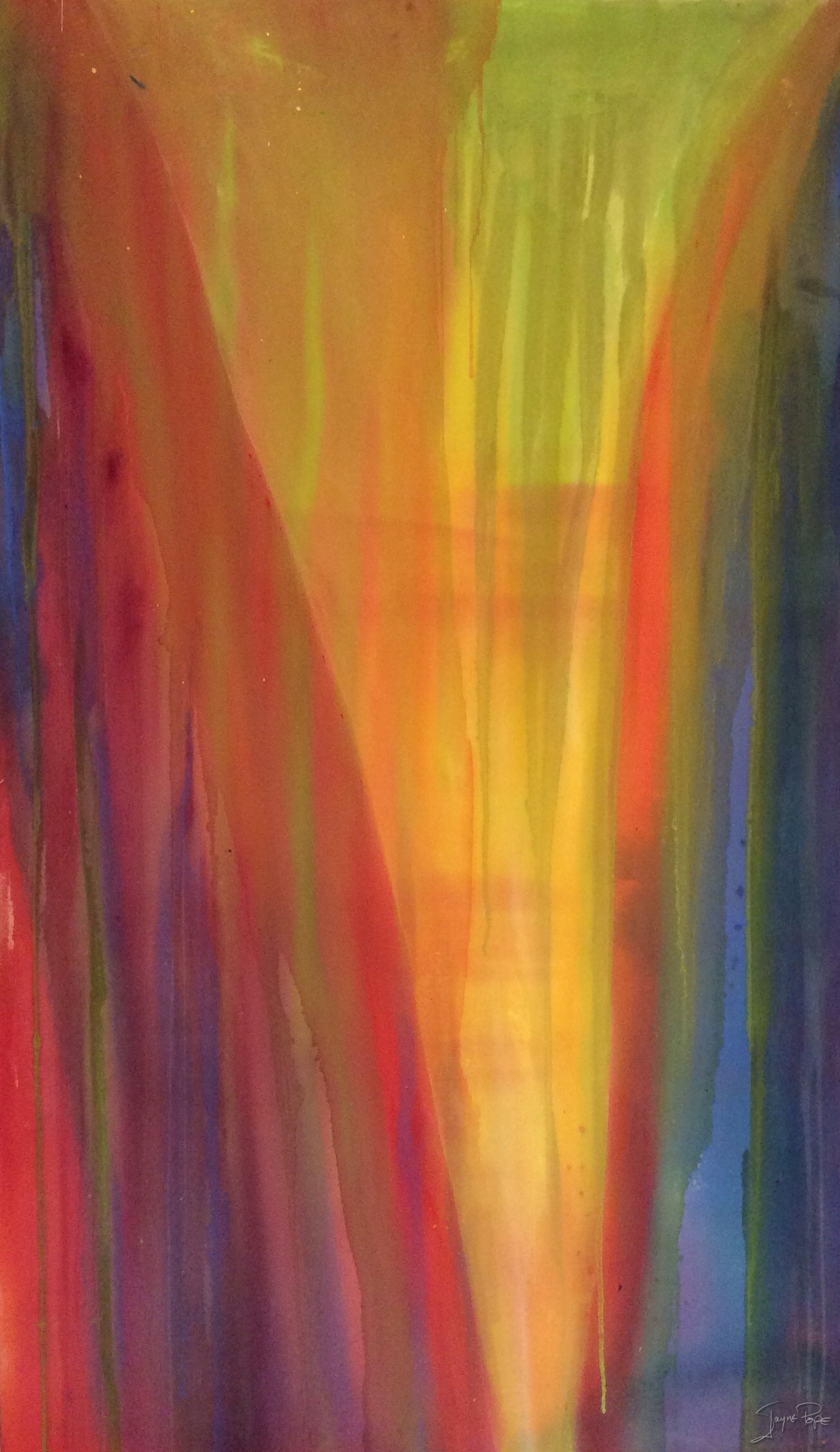 Abstract ,colour field
