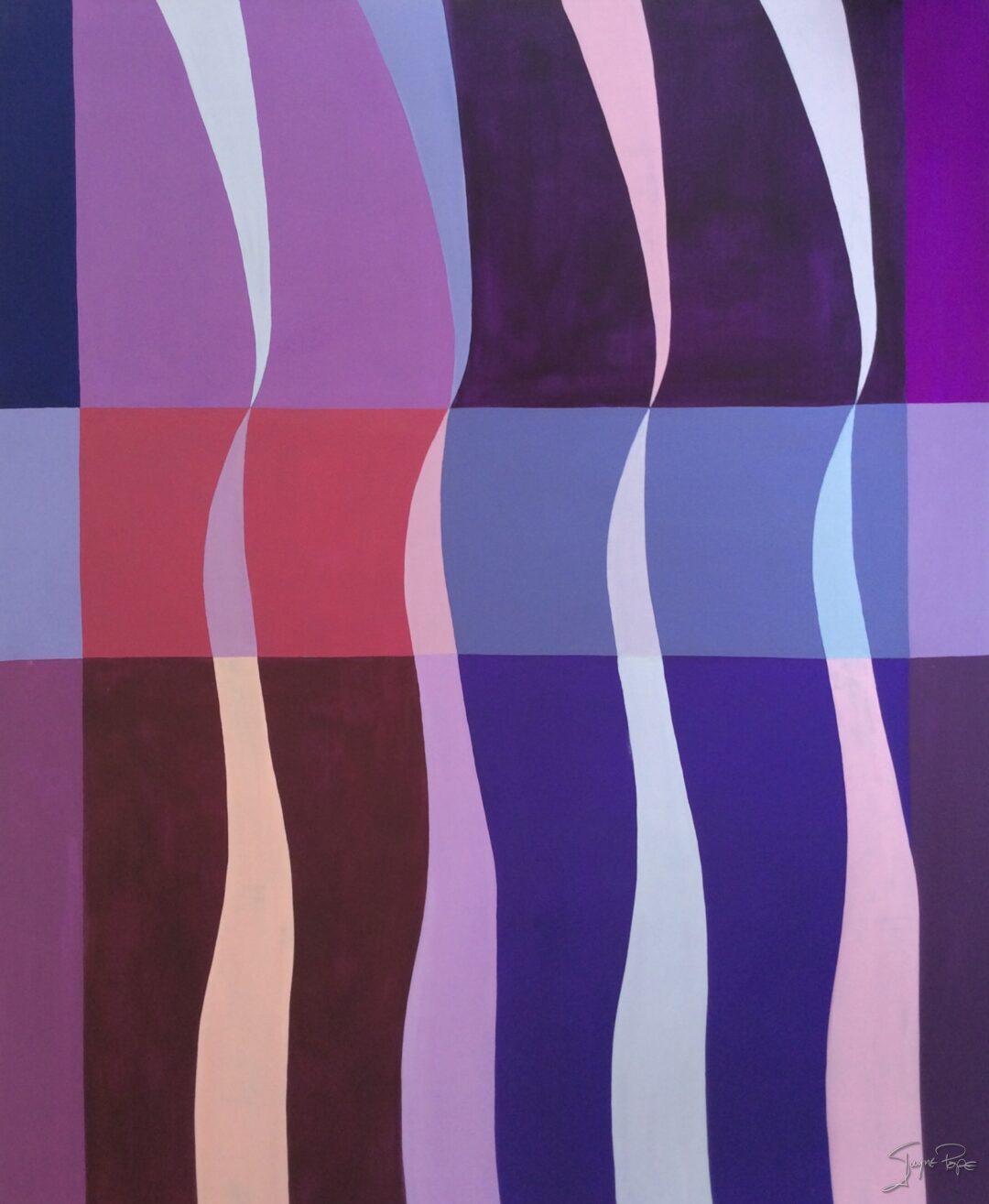 Four purple rivers