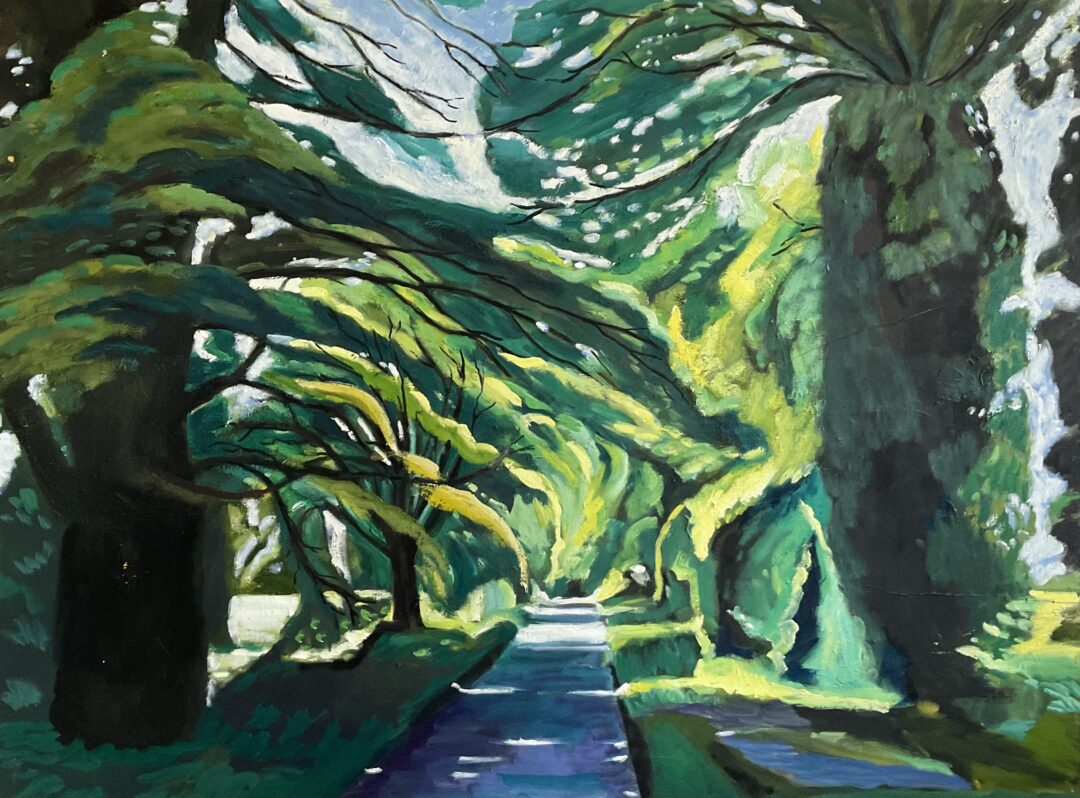 Summer in Dalham woods.
