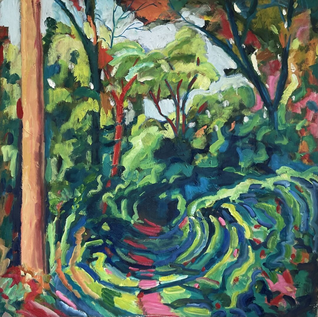 Summer trees.